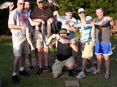 Lake Texoma striper fishing report