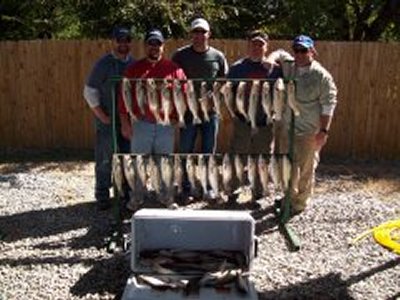 Lake Texoma striper fishing report