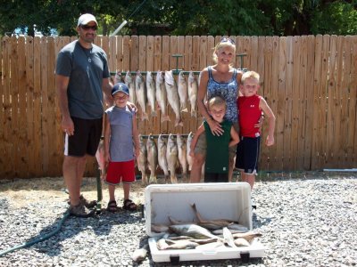 Lake Texoma striper fishing report