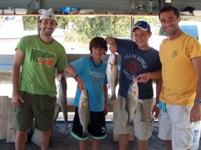 Lake Texoma striper fishing report